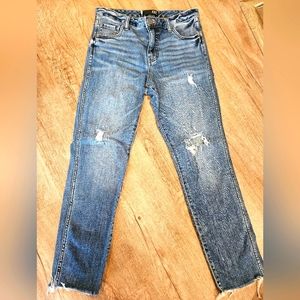 Kut straight jeans raw‎ hem size 2